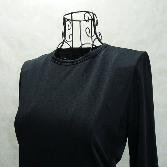 CUDDL DUDS Climate Right Black Long Sleeve Base Layer Shirt S - Picture 1 of 8